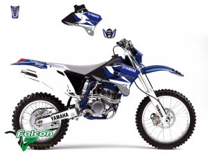 Комплект наклеек Blackbird Graphic Kit Dream 3 Yamaha WRF250/450 03-04