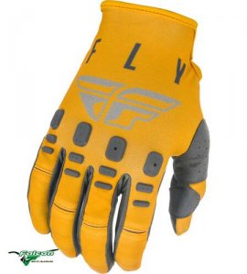 Мотоперчатки детские Fly Racing Kinetic K121 Yellow/Grey