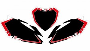 Фона под номера Honda Blackbird CRF 250 04-05